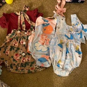 Rompers/Skirt 12-18 month